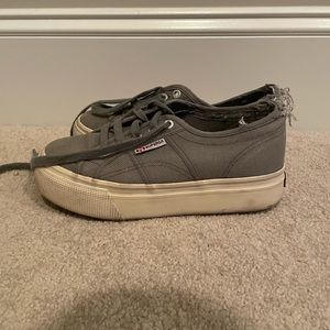 Distressed Superga Sneakers